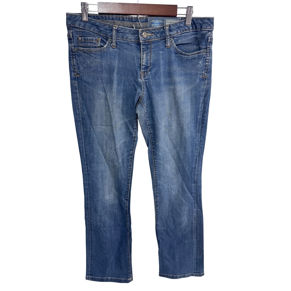 Converse One Star Women's 8 Blue‎ Jeans Straight Leg Denim